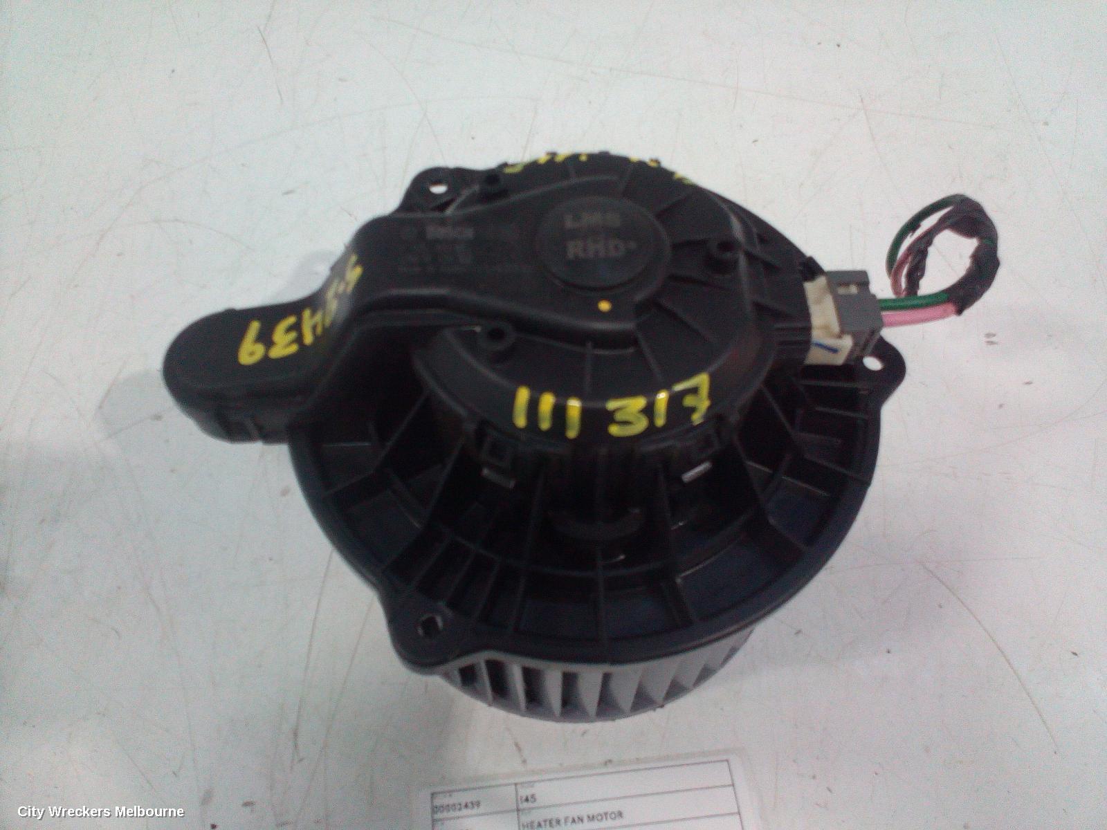 HYUNDAI I45 HEATER FAN MOTOR, YF, 02/2010 - 04/2014 - Image 2