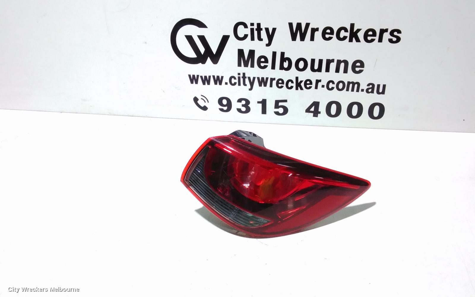 MAZDA 2 RIGHT TAILLIGHT, DJ, HATCH, HALOGEN TYPE, 09/2014 ONWARDS - Image 1