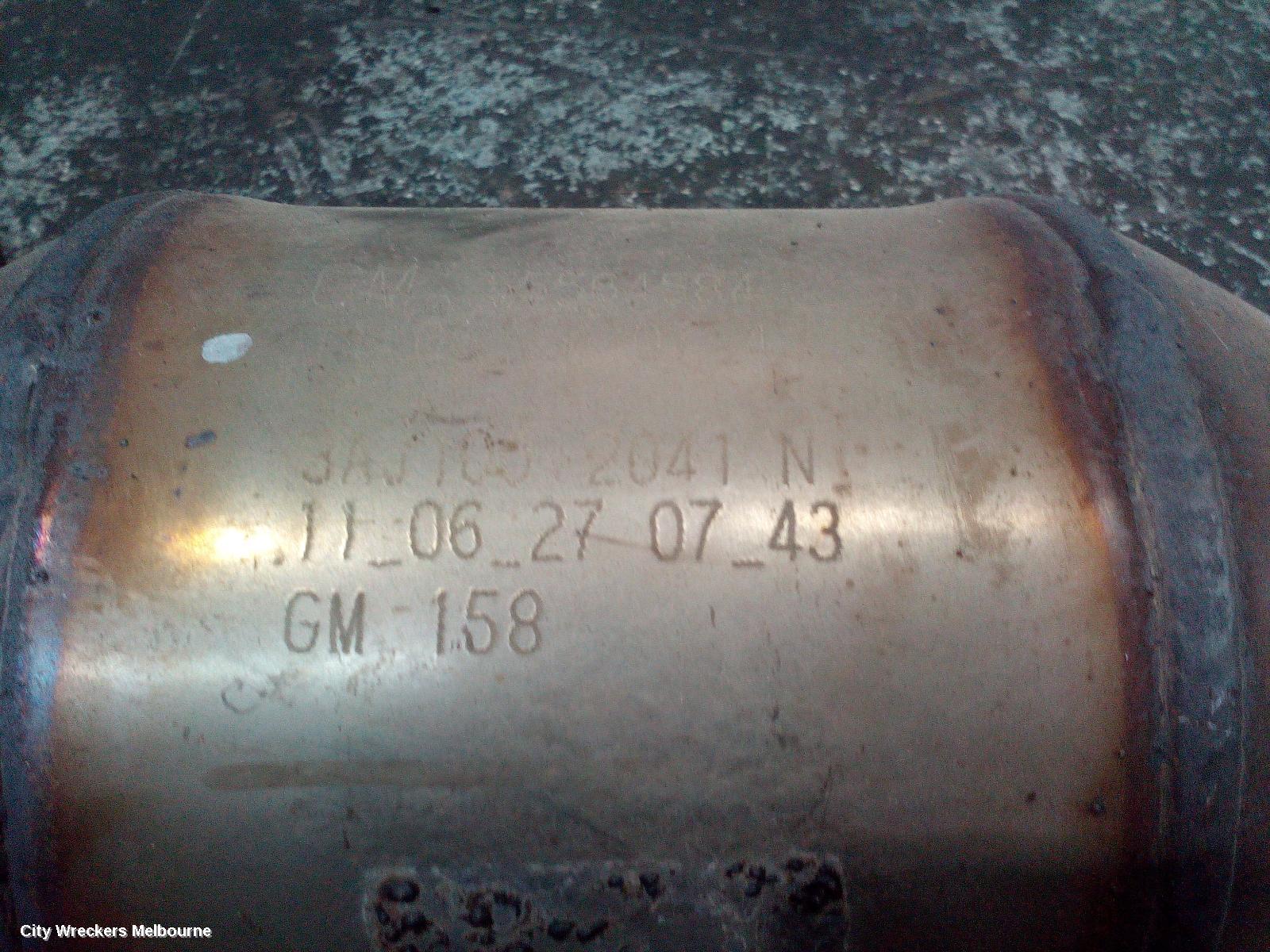 HOLDEN CRUZE CATALYTIC CONVERTER, DOWNPIPE-CAT TYPE, 1.4, PETROL, JH, 03/2011 - 01/2017 - Image 2