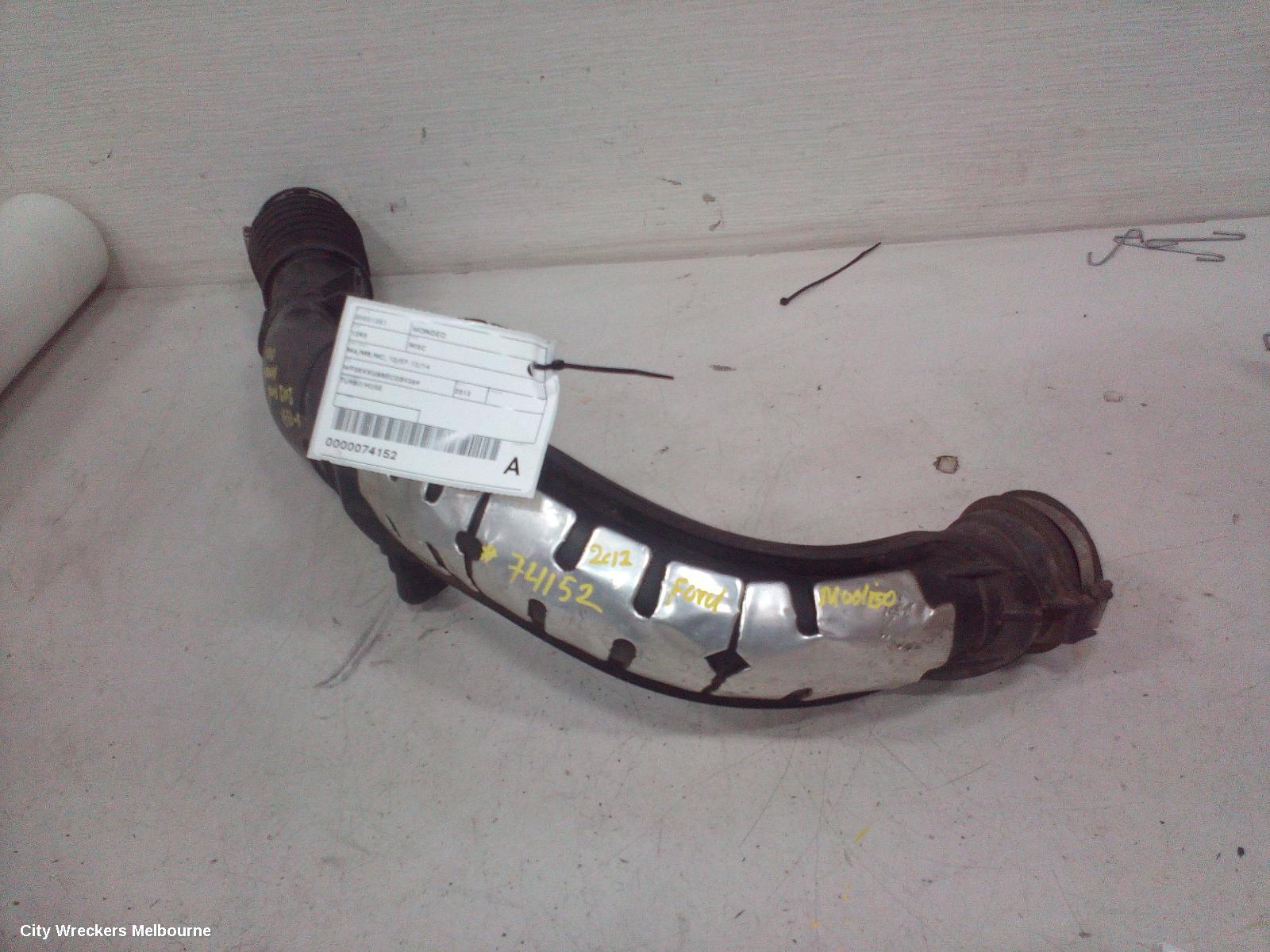 FORD MONDEO, MA/MB/MC, 10/2007 - 12/2014, TURBO HOSE: 74152 - Image 1