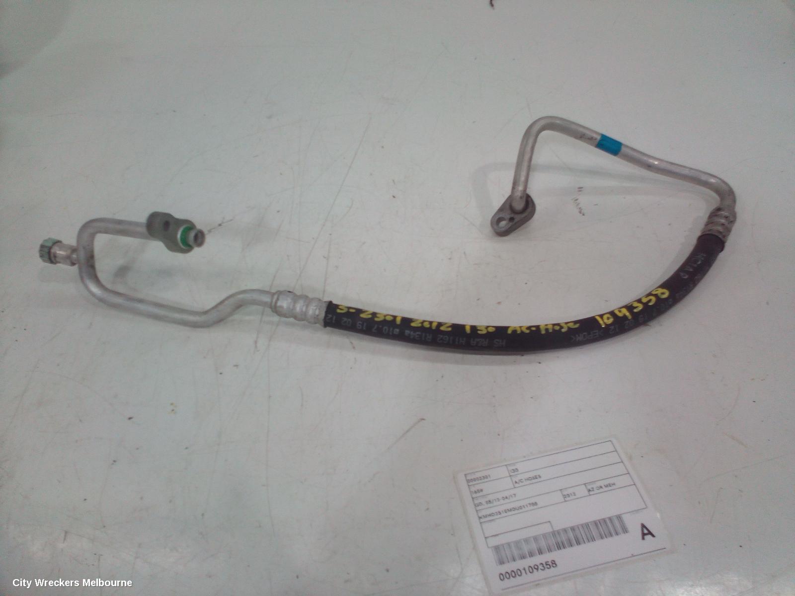 HYUNDAI I30 A/C HOSES, DIESEL, 1.6, D4FB, COMPRESSOR TO CONDENSER, GD, 03/2012 - 02/2017 - Image 1