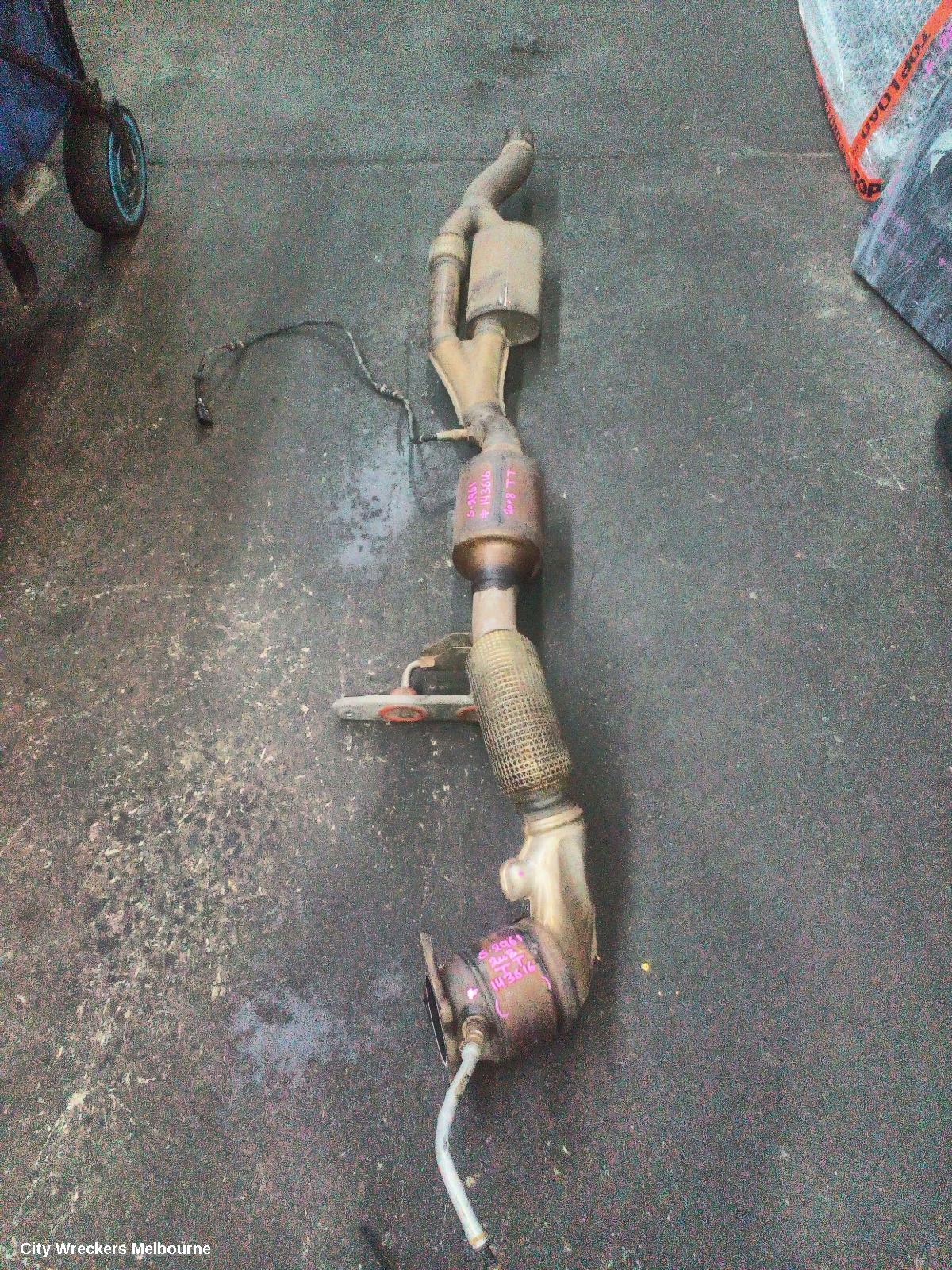 AUDI TT CATALYTIC CONVERTER, UNDER CAR-CAT TYPE, 2.0, PETROL, BWA CODE, 8J, 09/2006 - 08/2010 - Image 2