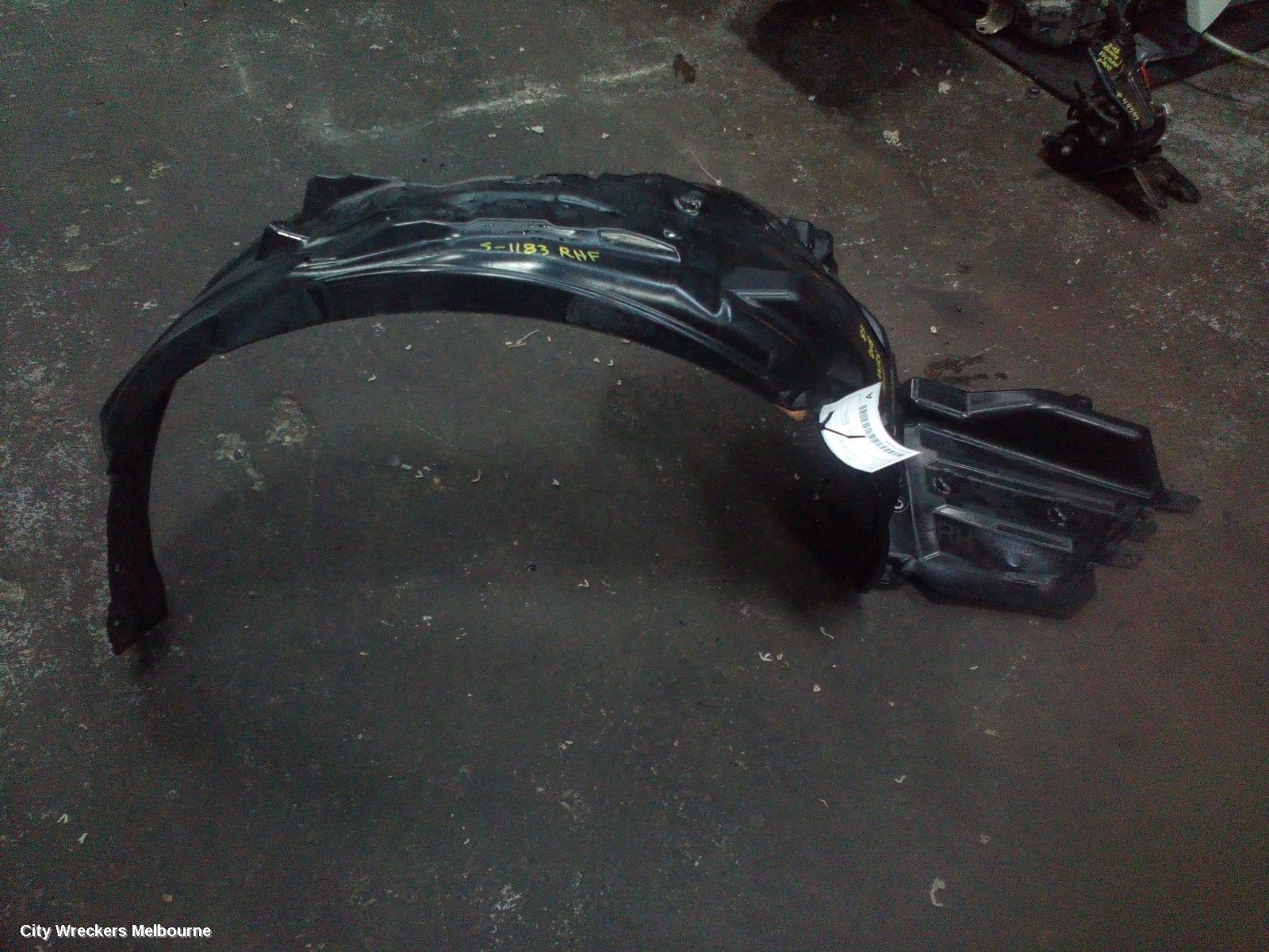 SUBARU WRX RIGHT GUARD LINER, V1, 03/2014 - 10/2021 - Image 1