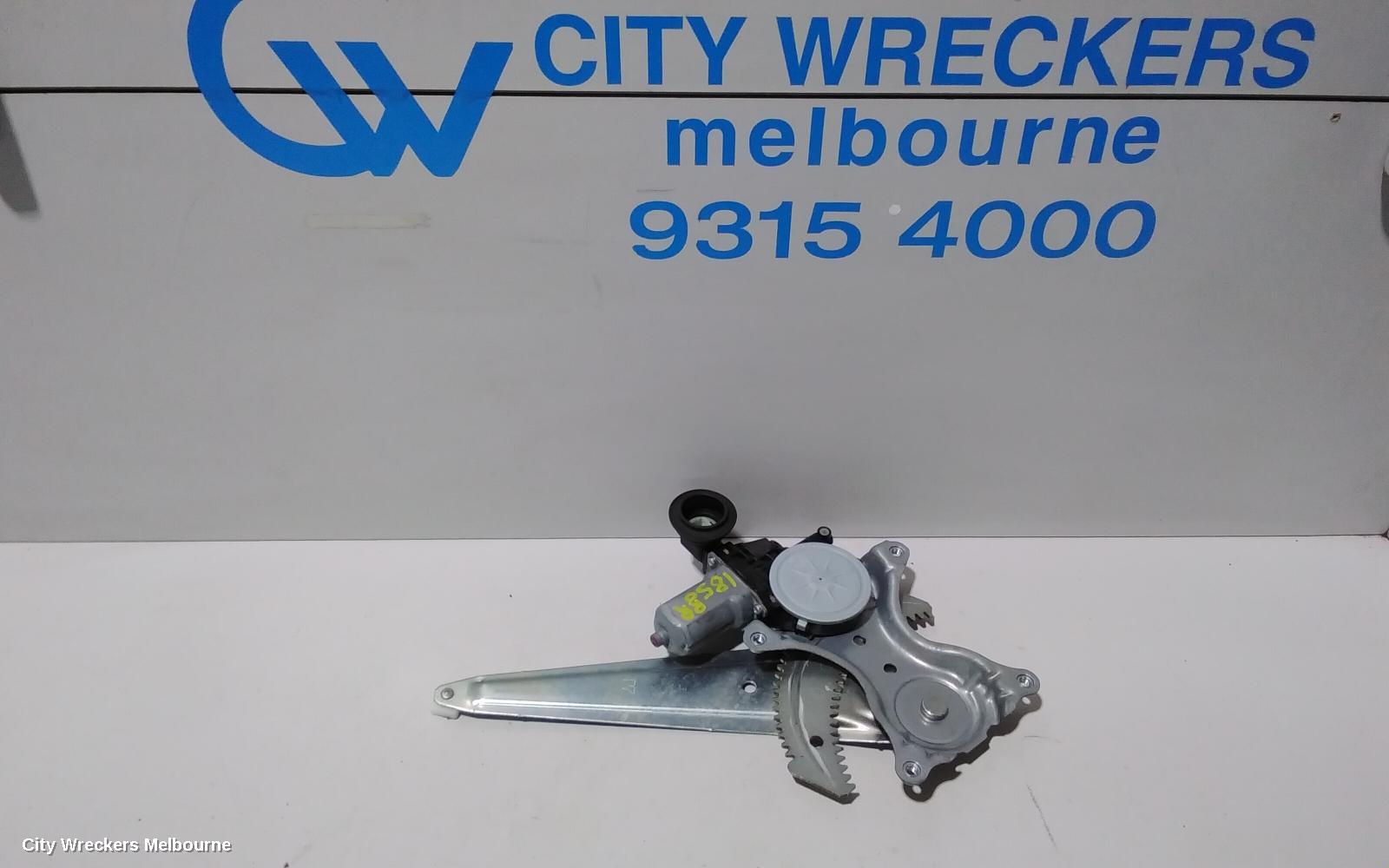TOYOTA COROLLA RIGHT REAR WND REG/MOTOR, ZRE182R, HATCH, 10/2012 - 06/2018 - Image 1