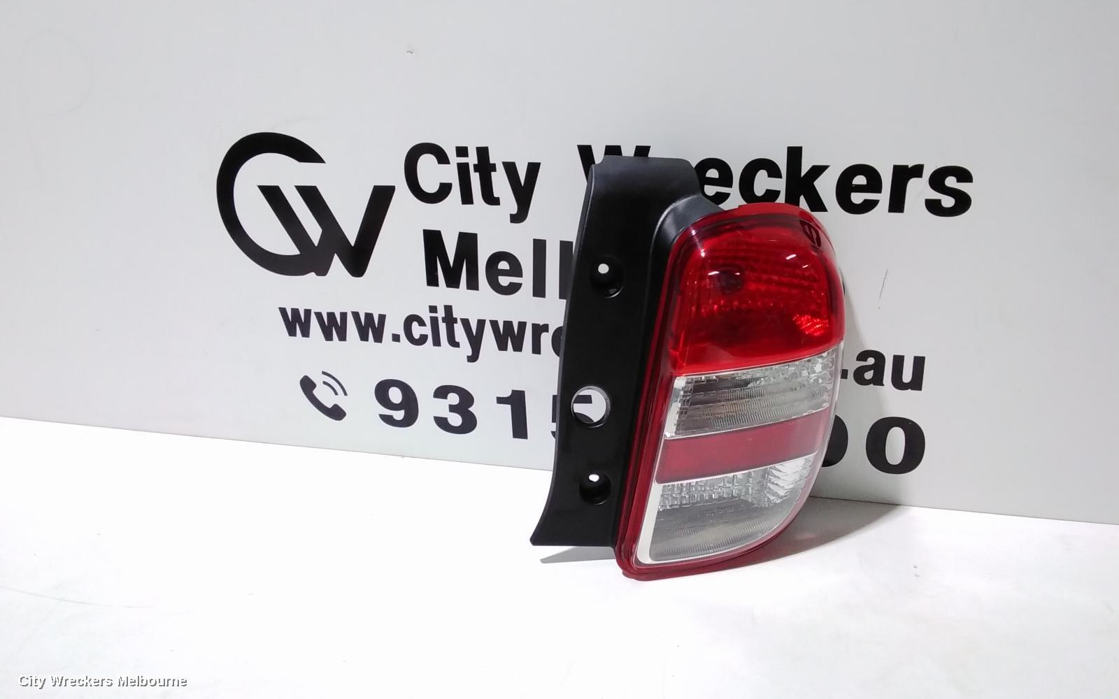 NISSAN MICRA RIGHT TAILLIGHT, K13, 12/2012 - 03/2015 - Image 1
