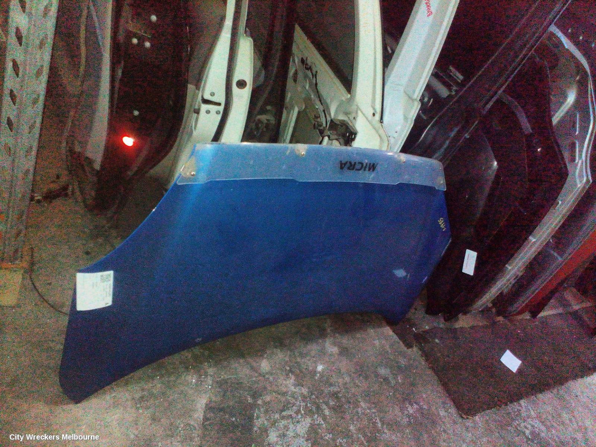 NISSAN MICRA BONNET, K13, 11/2010 - 11/2012 - Image 1