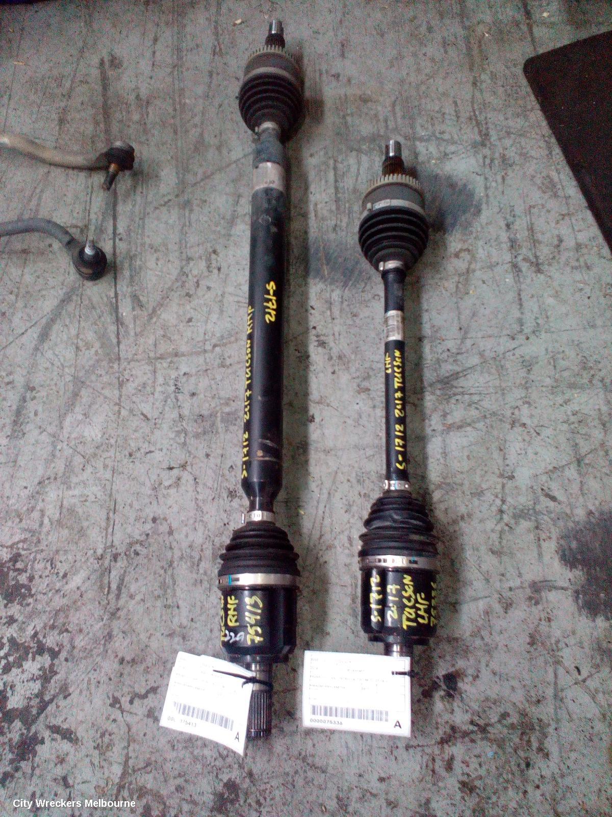 HYUNDAI TUCSON RIGHT DRIVESHAFT, FRONT, 2.0, G4NC, PETROL, AUTO T/M, TL, 07/2015 - 01/2021 - Image 3