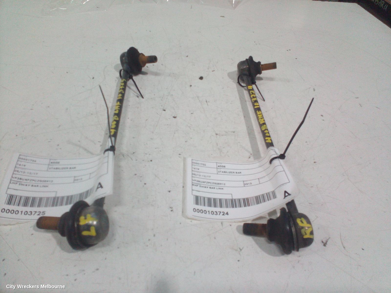 PEUGEOT 4008 STABILISER BAR, 05/2012 - 12/2017 - Image 3
