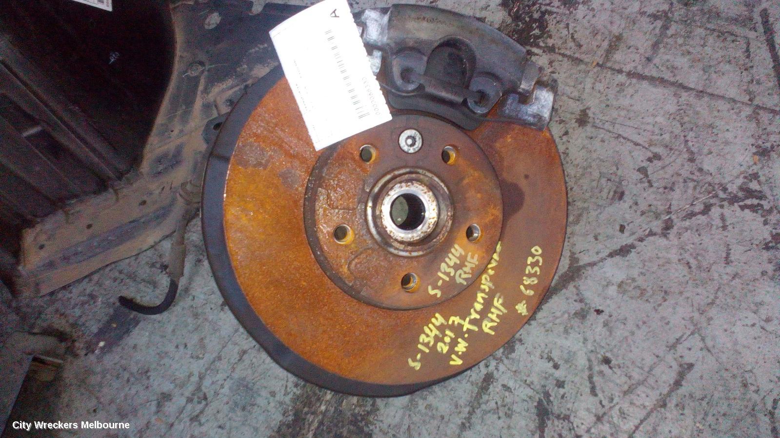 VOLKSWAGEN TRANSPORTER RIGHT FRONT HUB ASSEMBLY, T6, 07/2015 - 08/2024 - Image 2