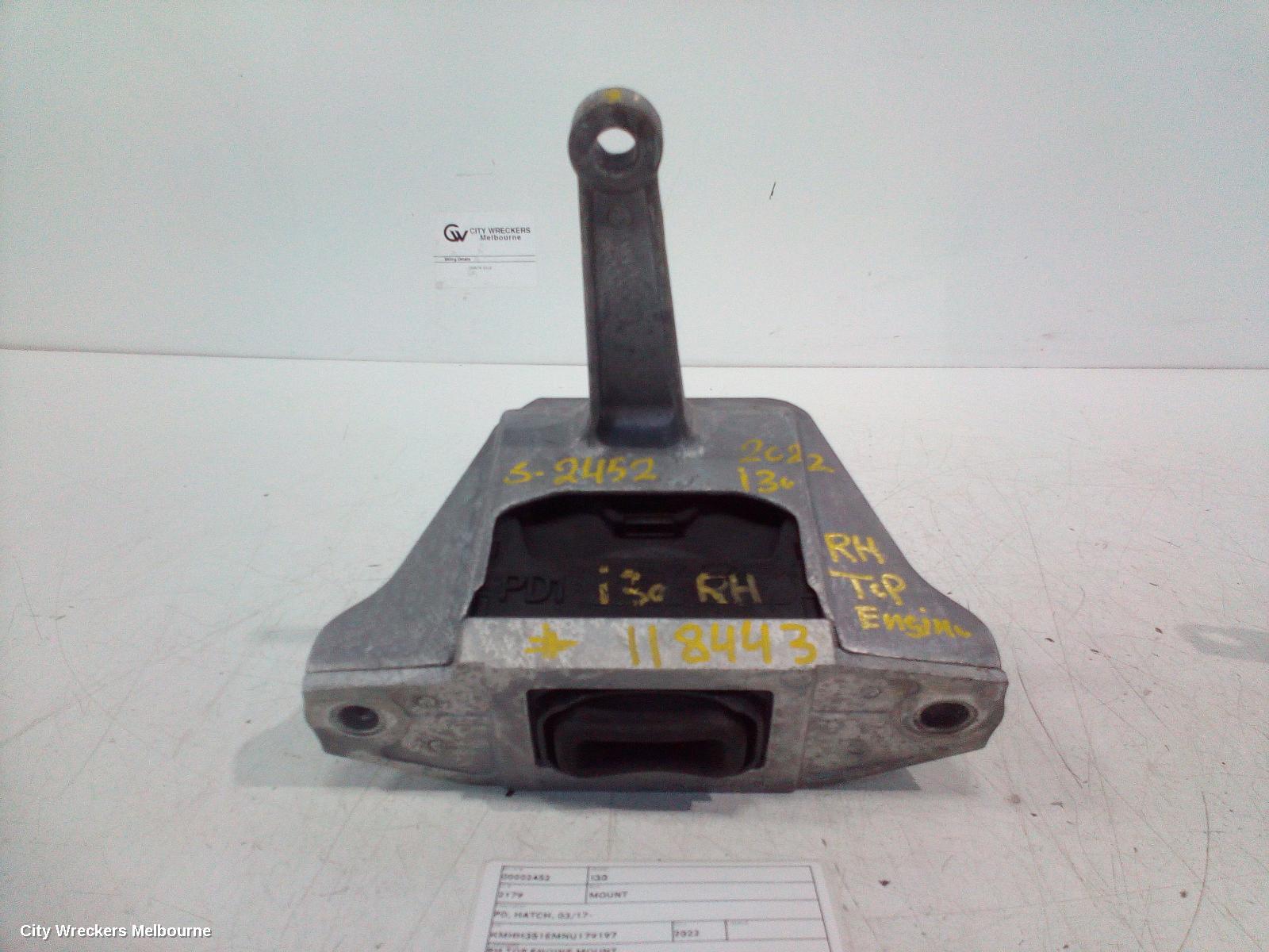 HYUNDAI I30 MOUNT, PD, HATCH, 03/2017 ONWARDS - Image 2