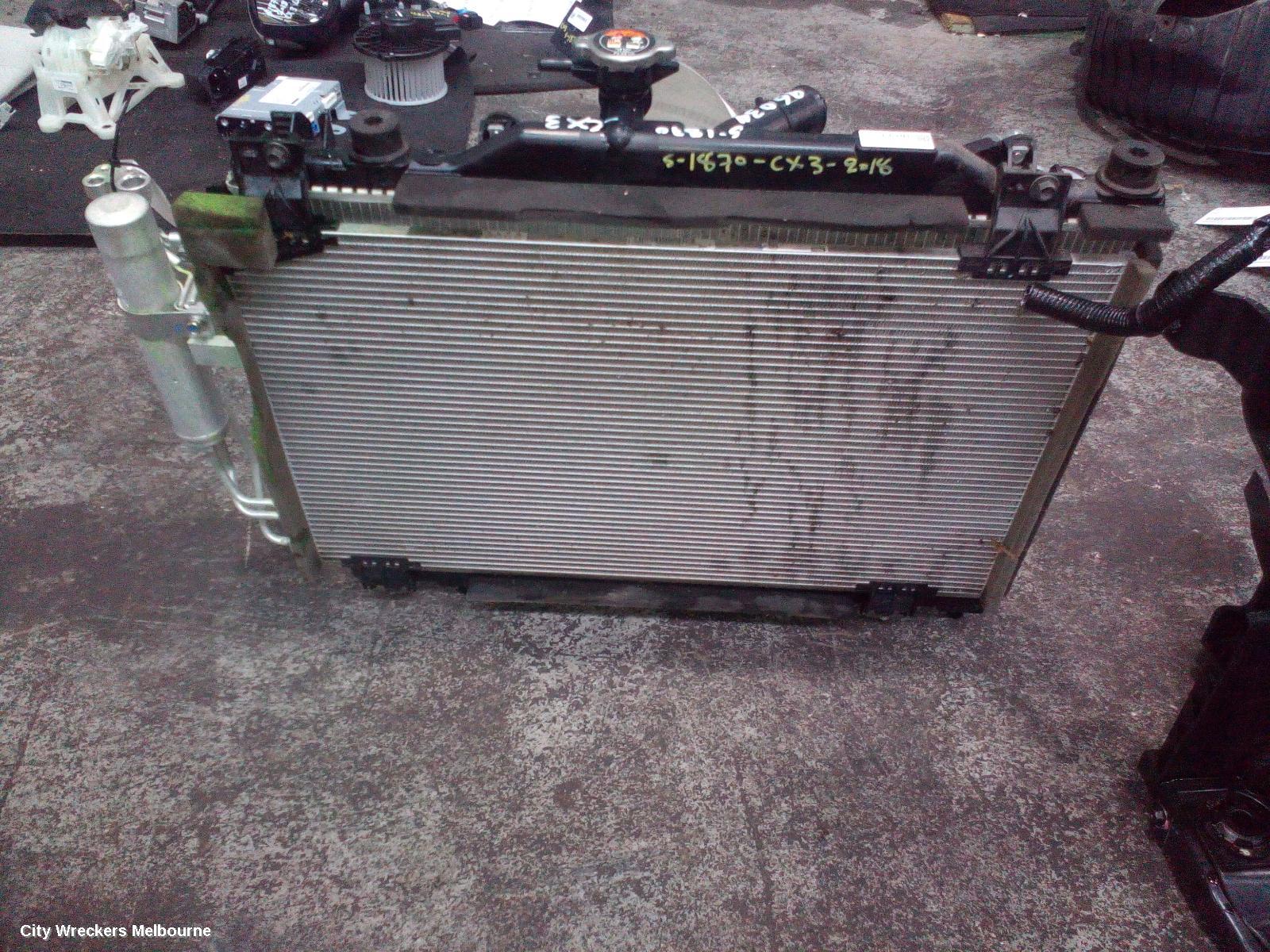 MAZDA CX3 RADIATOR, AUTO, 2.0, PETROL, DK, 03/2015 ONWARDS - Image 3