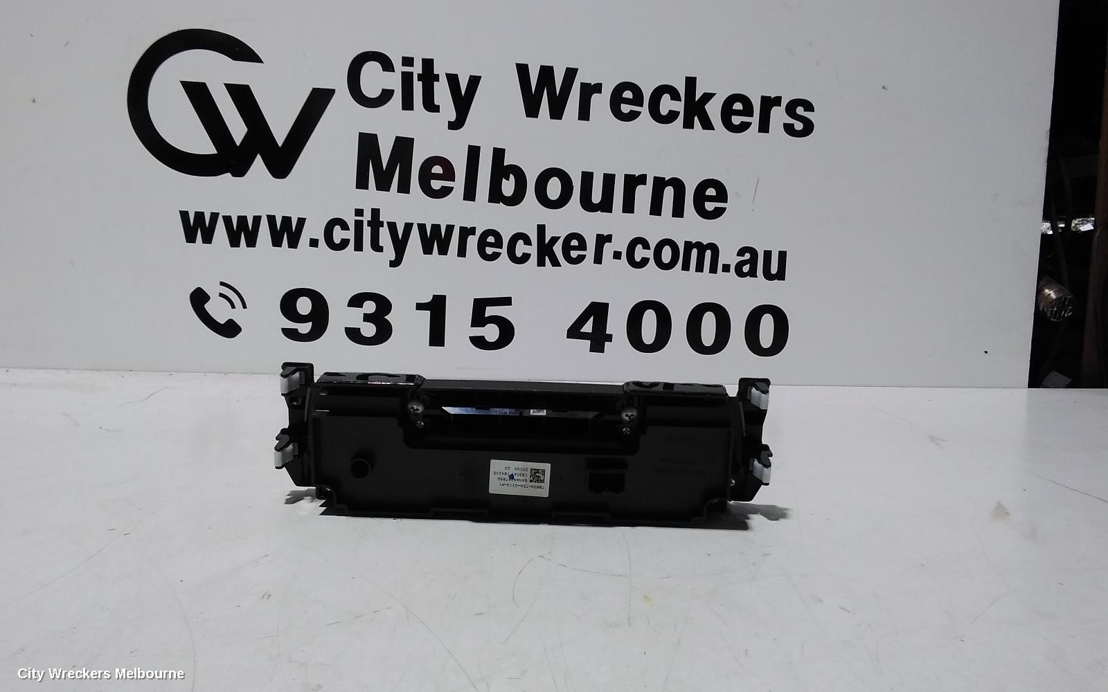 HONDA CIVIC HEATER/AC CONTROLS, 10TH GEN, SINGLE ZONE CLIMATE CONTROL TYPE, 05/2016 - 08/2021 - Image 2