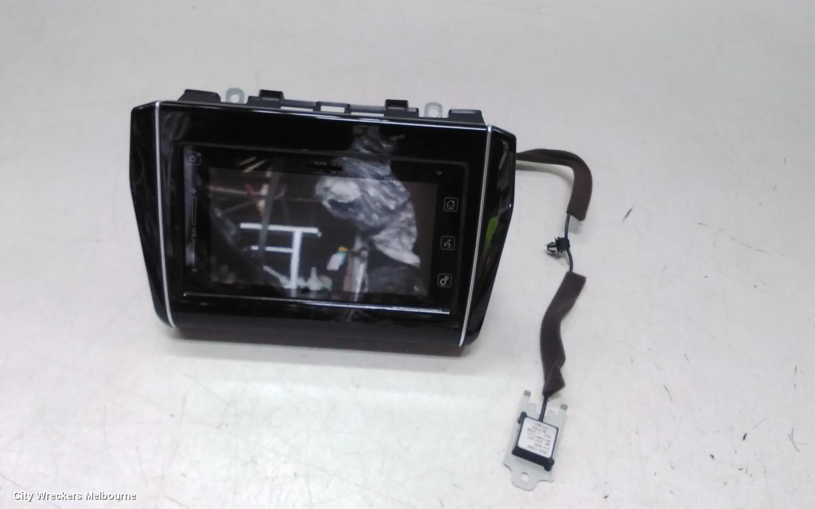 SUZUKI SWIFT RADIO/CD/DVD/SAT/TV, HEAD UNIT, W/ DISPLAY UNIT, 7IN TOUCHSCREEN, NON BLUETOOTH TYPE, AZ, 04/2017 ONWARDS - Image 1