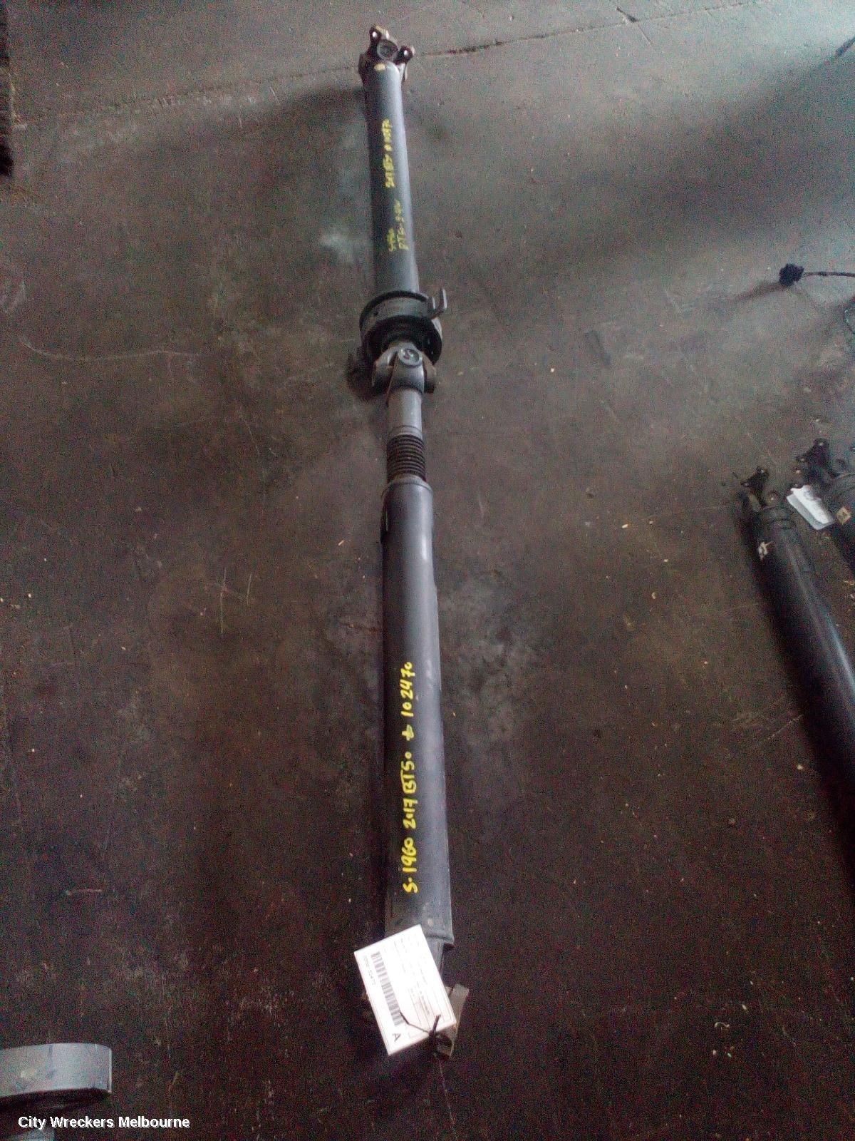 MAZDA BT50 REAR DRIVE SHAFT, BALANCER, 2.2, DIESEL, AUTO, 4WD, UR, 09/2015 - 06/2020 - Image 1