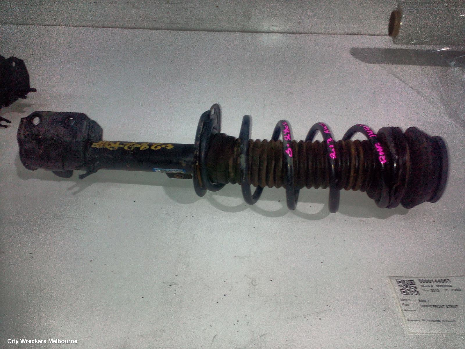 SUZUKI SWIFT RIGHT FRONT STRUT, FZ, 1.4, PETROL, 03/2012 - 03/2017 - Image 1