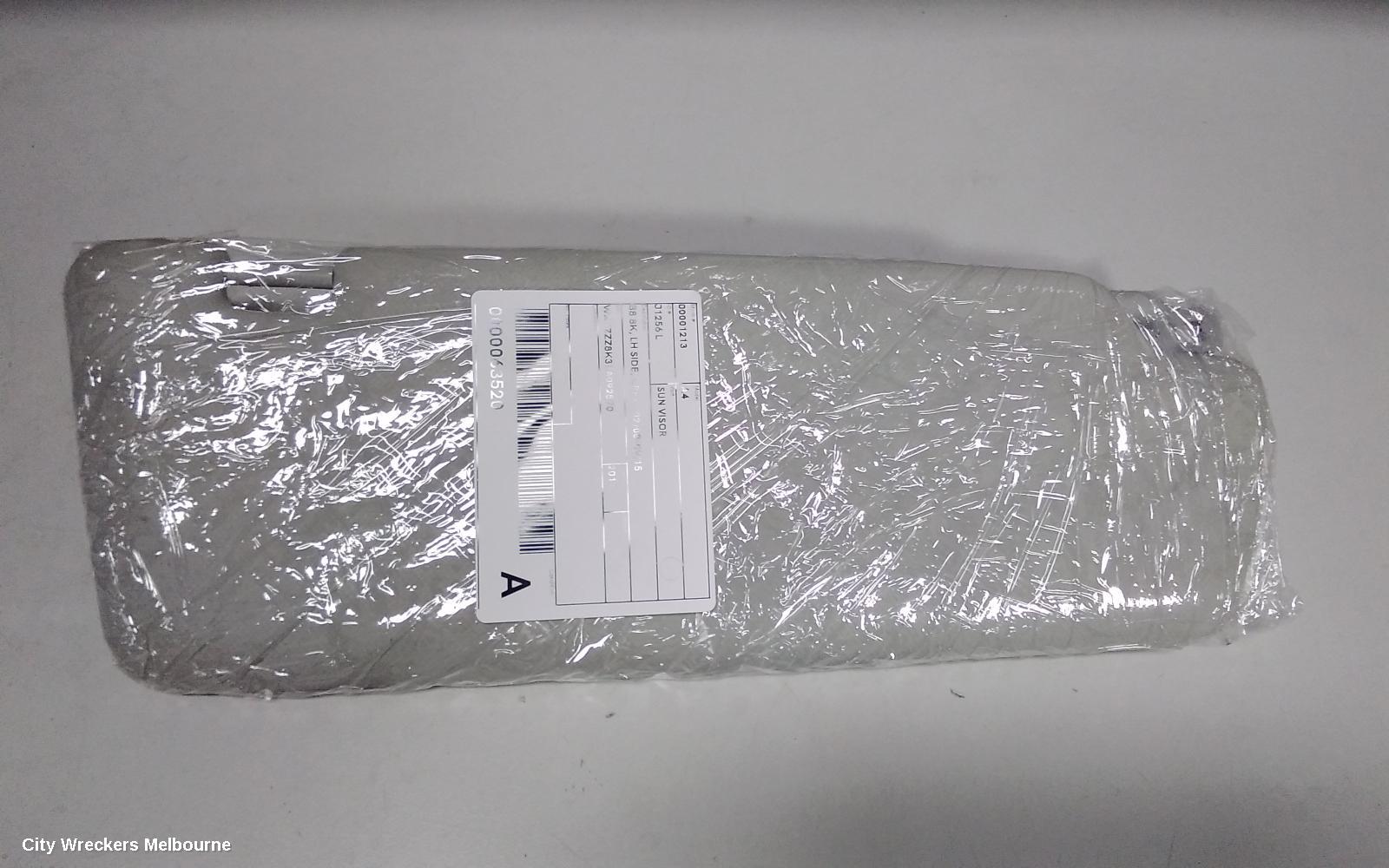 AUDI A4 SUNVISOR, B8 8K, LH SIDE, GREY,  02/2008 - 09/2015 - Image 3