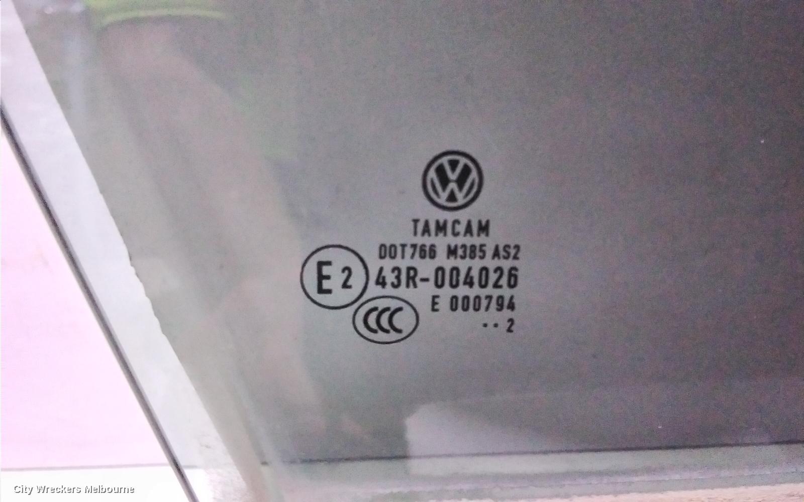 VOLKSWAGEN PASSAT RIGHT FRONT DOOR WINDOW, 3C/MK6 B6-B7, SEDAN/WAGON, 03/2006 - 05/2015 - Image 2