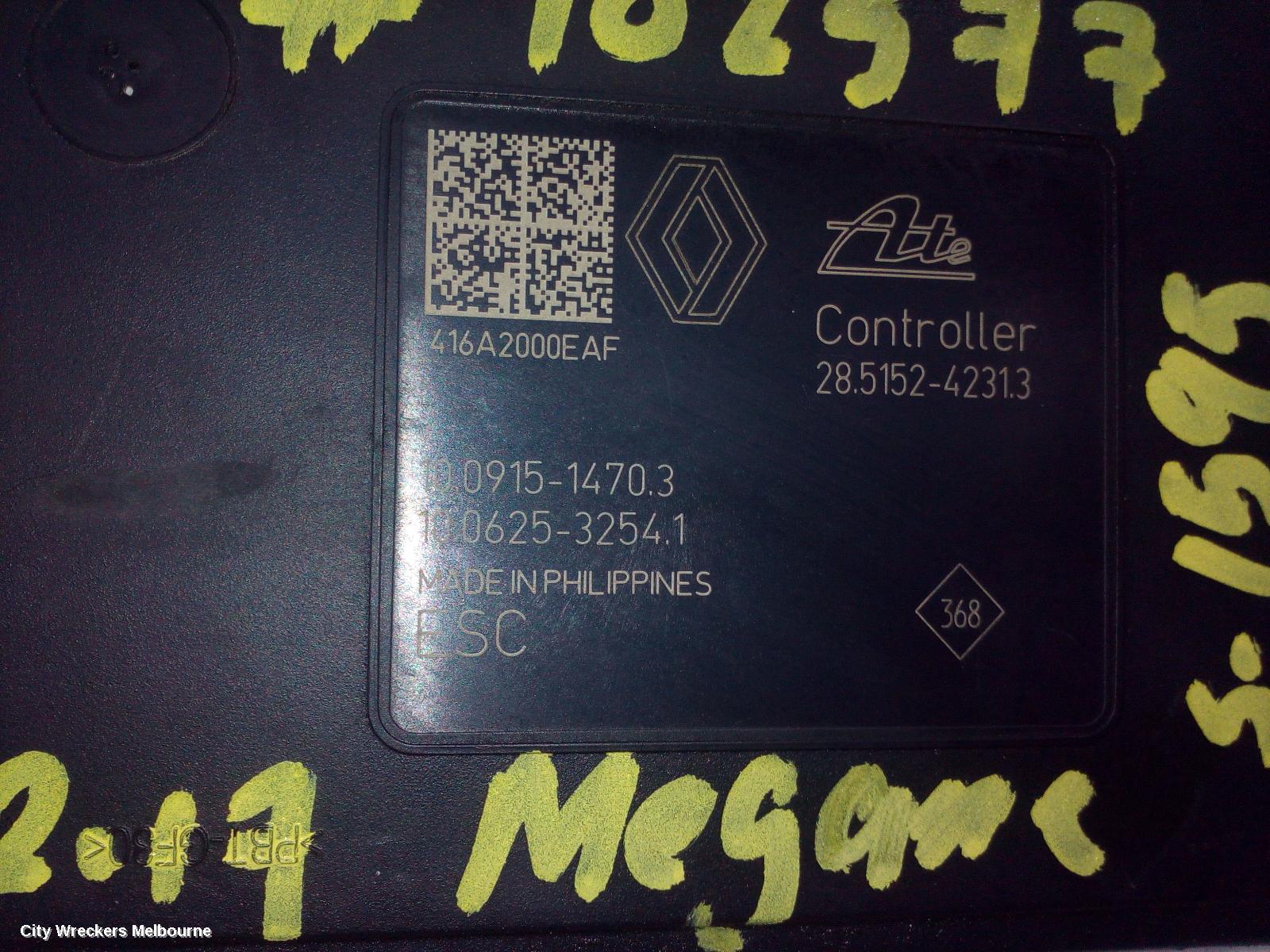 RENAULT MEGANE ABS PUMP/MODULATOR, GEN 4, 06/2016 - 02/2020 - Image 2