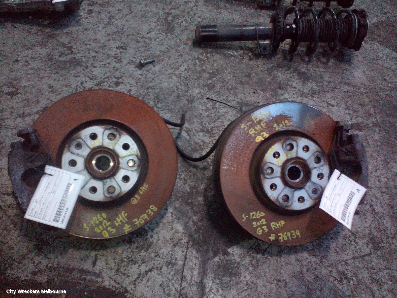AUDI Q3 LEFT FRONT HUB ASSEMBLY, 8U, Q3, 4 BOLT TYPE, 03/2012 - 12/2018 - Image 2