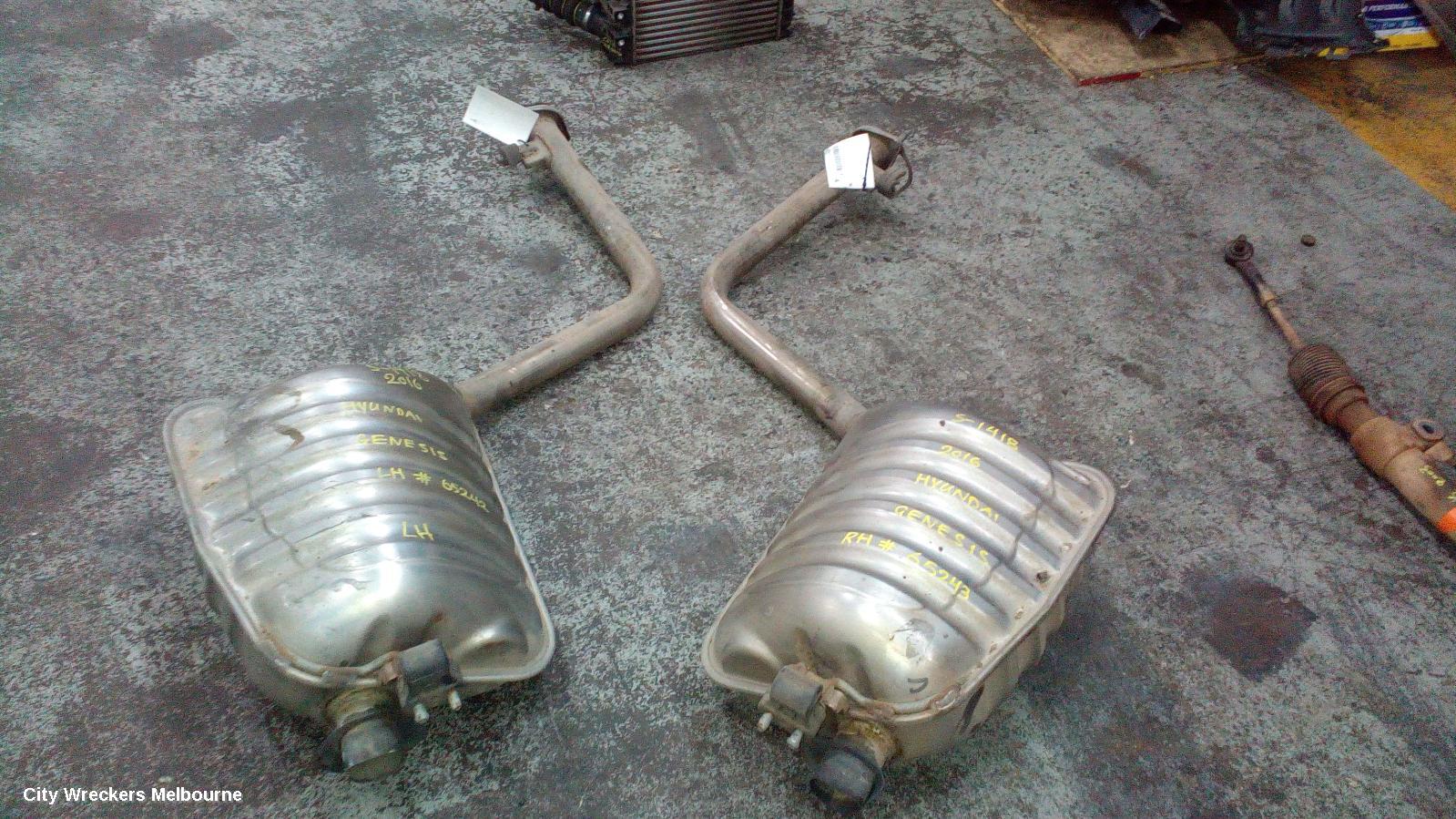 HYUNDAI GENESIS SILENCER, DH, 11/2014 - 01/2018 - Image 3