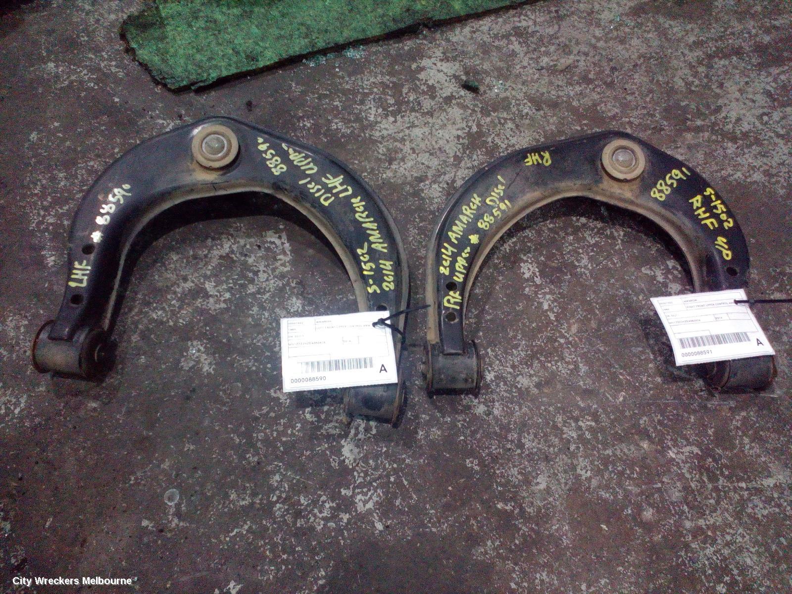 VOLKSWAGEN AMAROK LEFT FRONT UPPER CONTROL ARM, 2H, 02/2011 - 09/2022 - Image 3