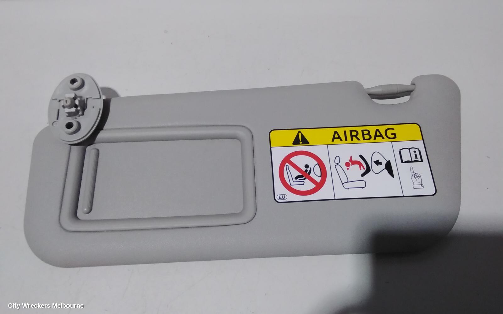 TOYOTA YARIS SUNVISOR, NCP13#, LH SIDE, 08/2011 - 12/2019 - Image 2