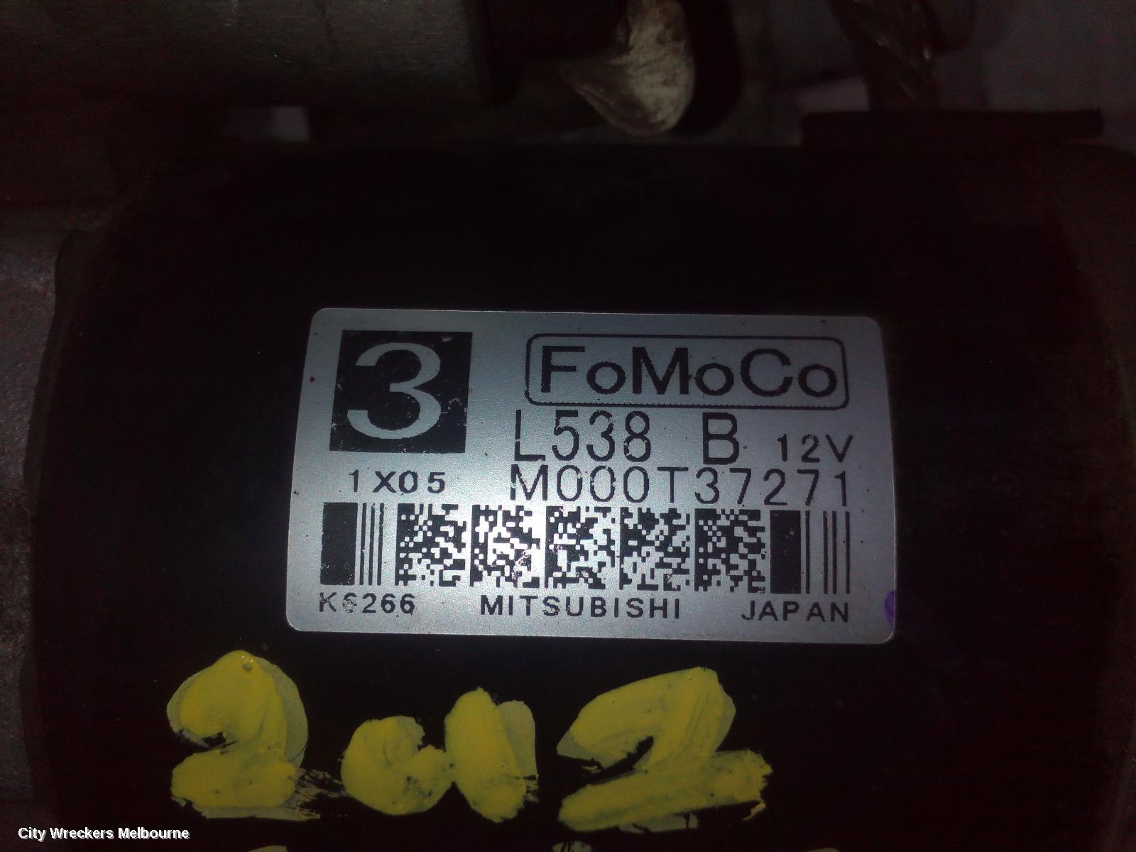 MAZDA CX7 STARTER, PETROL, 2.5, P/N L538/L53818400B, ER, 10/2009 - 02/2012 - Image 2