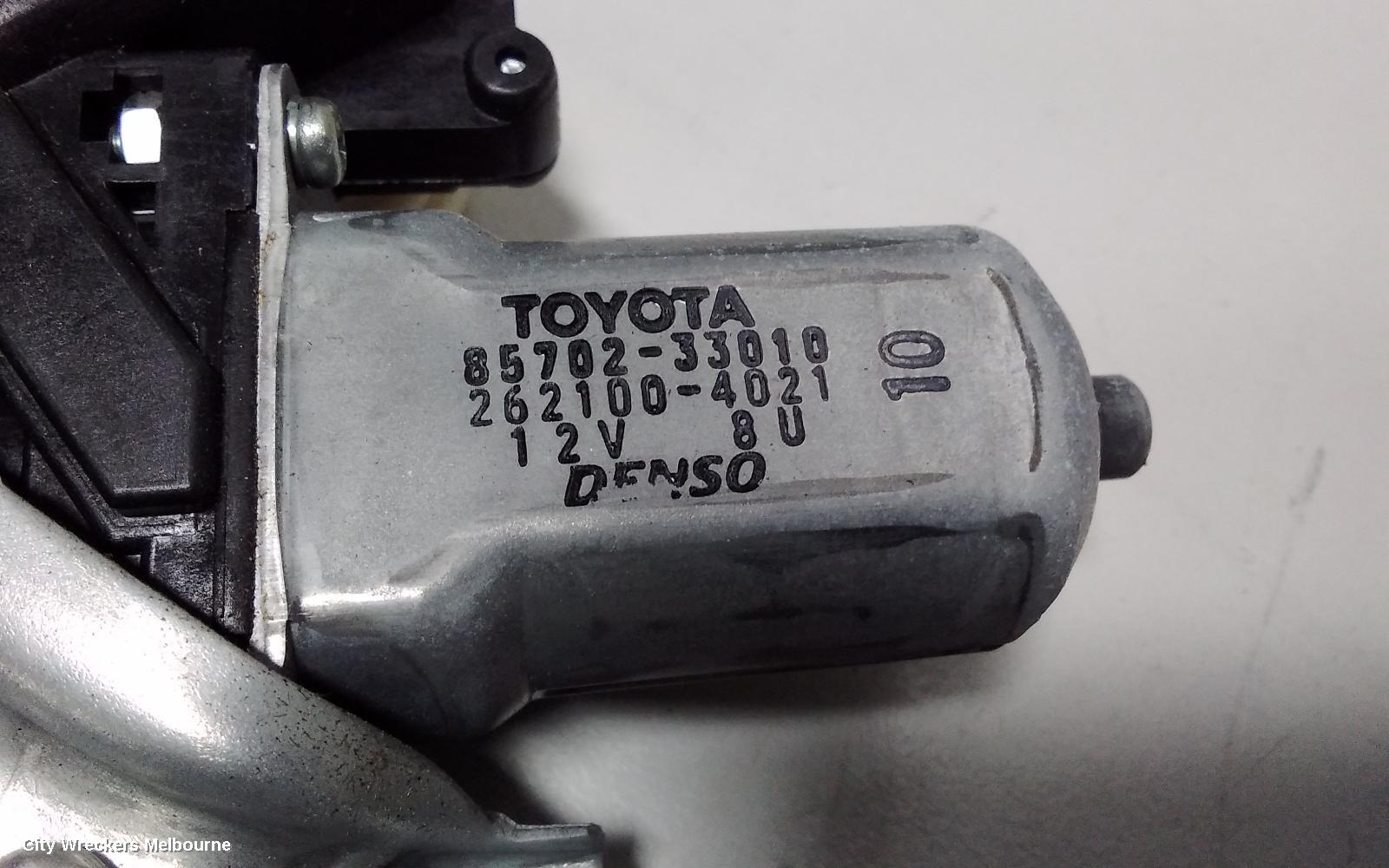 TOYOTA TARAGO LEFT FRONT WINDOW REG/MOTOR, ACR50R, POWER, 03/2006 - 06/2020 - Image 2