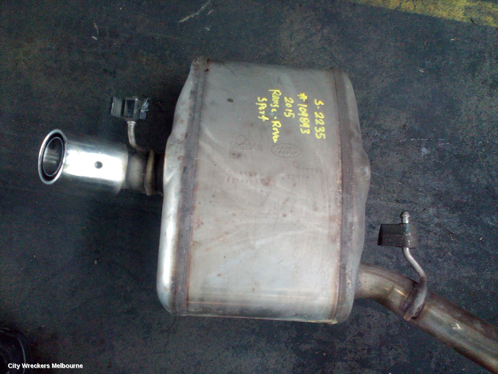 LAND ROVER RANGEROVER SPORT EXHAUST SYSTEM, L494, 12/2013 - 04/2022 - Image 3