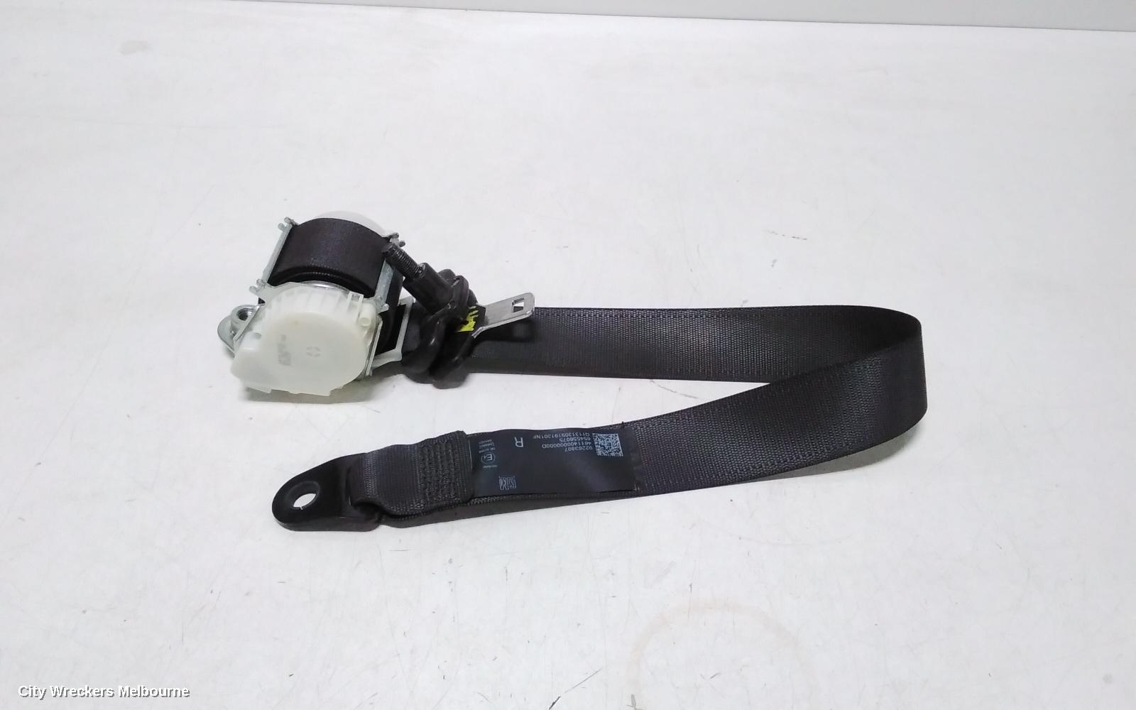 HOLDEN COMMODORE SEATBELT/STALK, RH FRONT, SEAT BELT ONLY, VF, 05/2013 - 12/2017 - Image 2