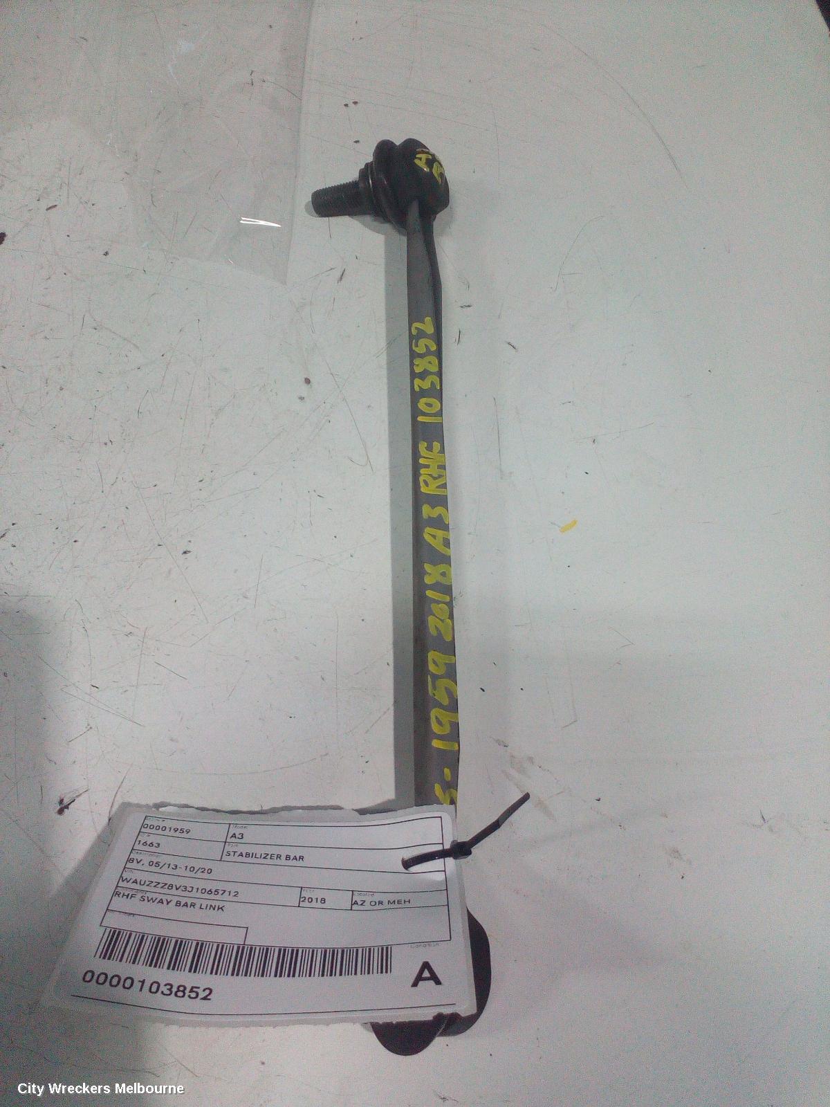 AUDI A3 STABILISER BAR, 8V, 03/2013 - 10/2020 - Image 2