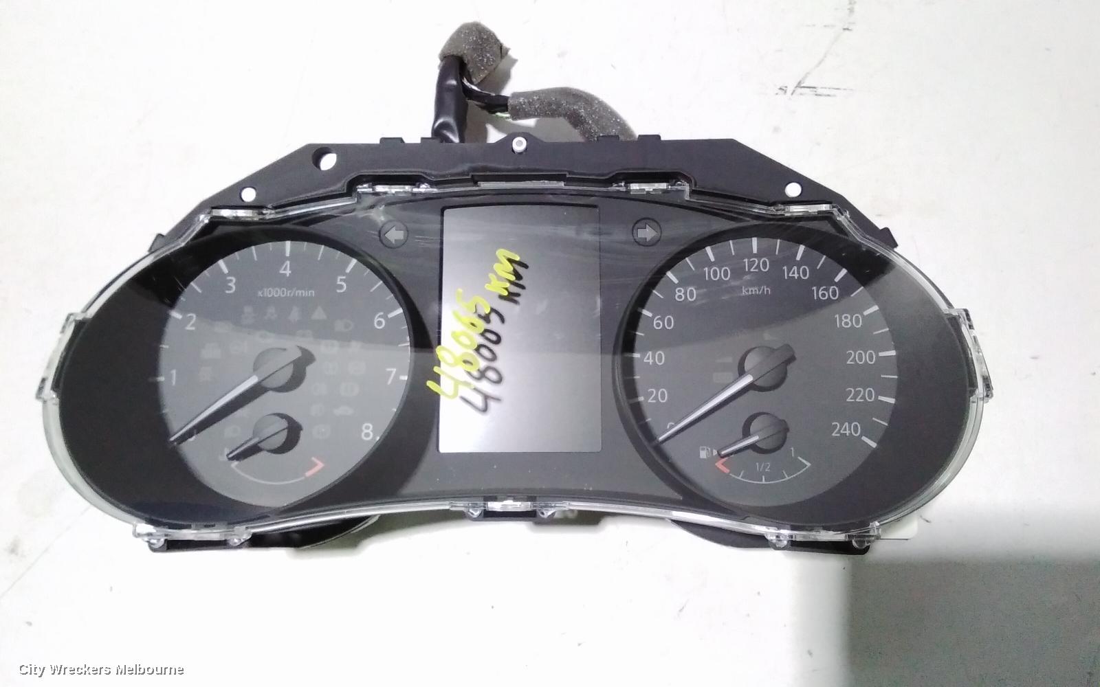 NISSAN QASHQAI INSTRUMENT CLUSTER, PETROL, AUTO T/M, J11, 06/2014 ONWARDS - Image 2