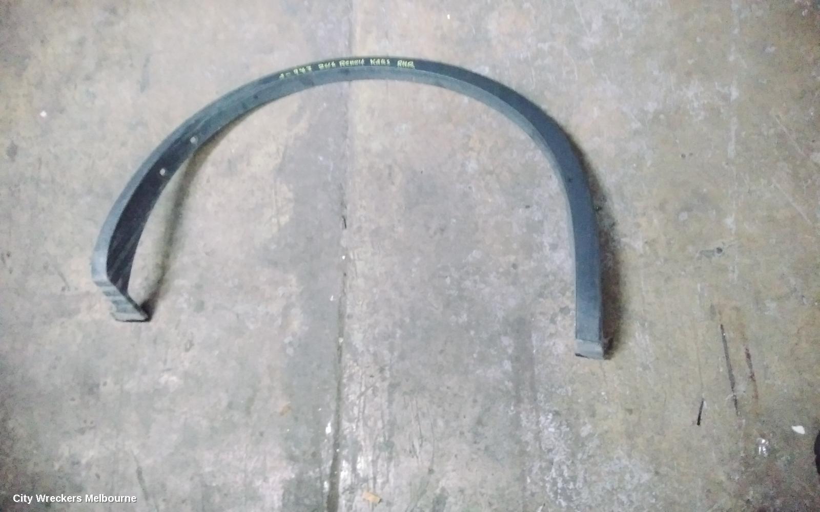 RENAULT KALEOS WHEEL ARCH FLARE, XZG, 05/2016 ONWARDS - Image 1