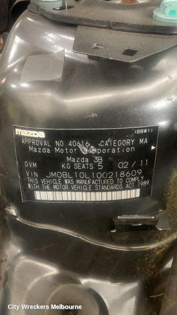 MAZDA 3 ALTERNATOR, PETROL, 2.5, L5, BL, 04/2009 - 10/2013 - Image 1