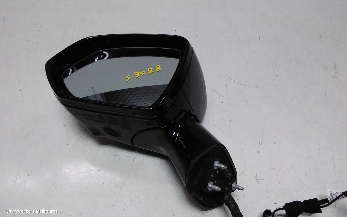 HAVAL H6 LEFT DOOR MIRROR, B03, W/ POWER FOLD, NON HEATED TYPE, HIGH GLOSS BLACK, 04/2022 - 10/2024 - Image 2