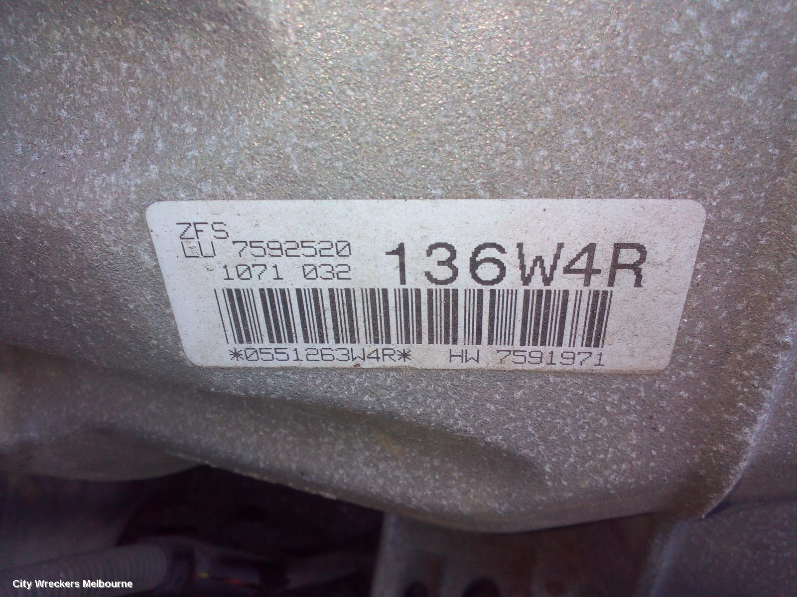 BMW 5 SERIES TRANS/GEARBOX, AUTO, PETROL, 2.5, 523I/525I/530I, N52N/N52K, E60, 06/2007 - 04/2010 - Image 2