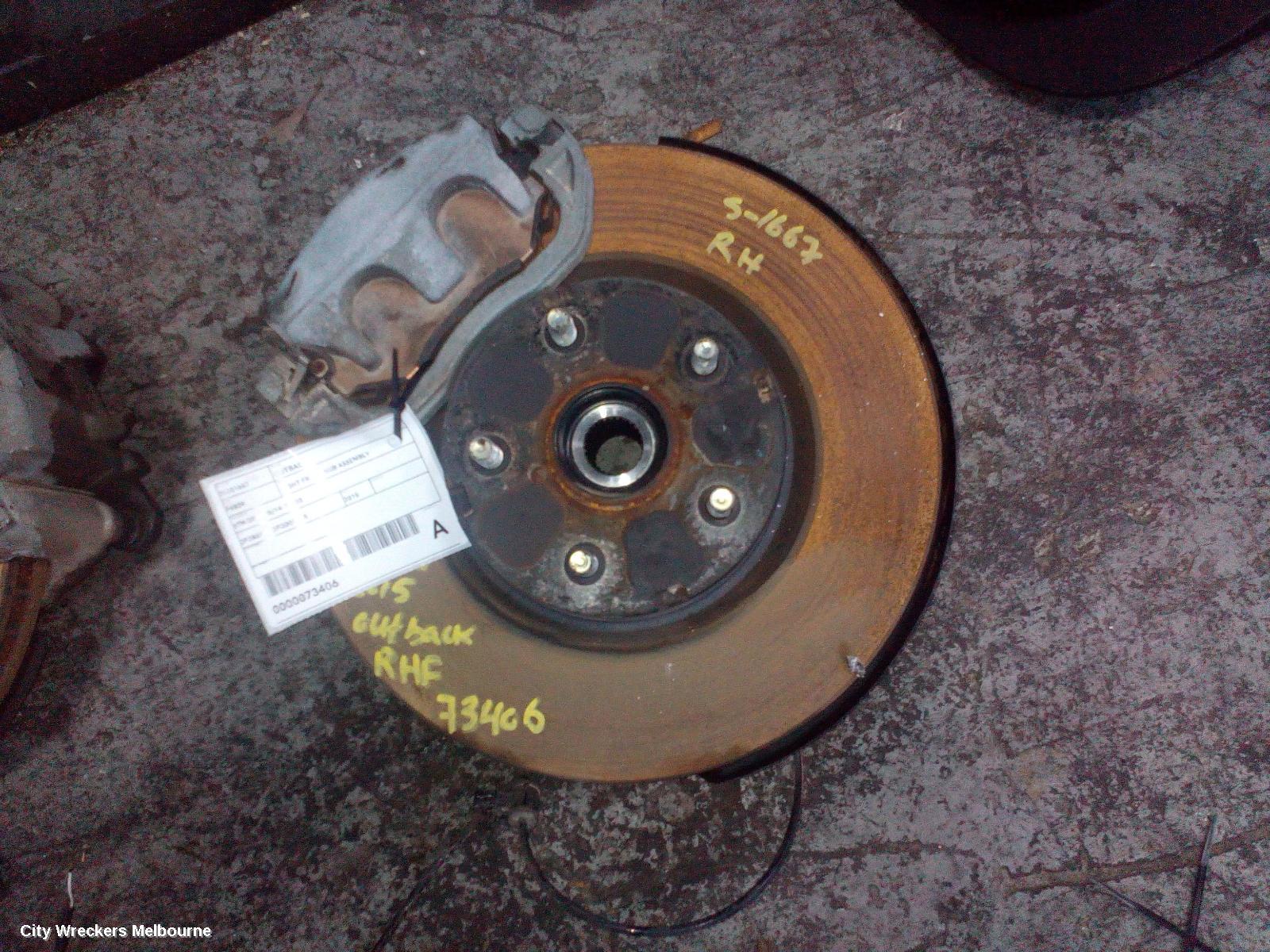 SUBARU OUTBACK RIGHT FRONT HUB ASSEMBLY, 6TH GEN, 08/2014 - 12/2020 - Image 1