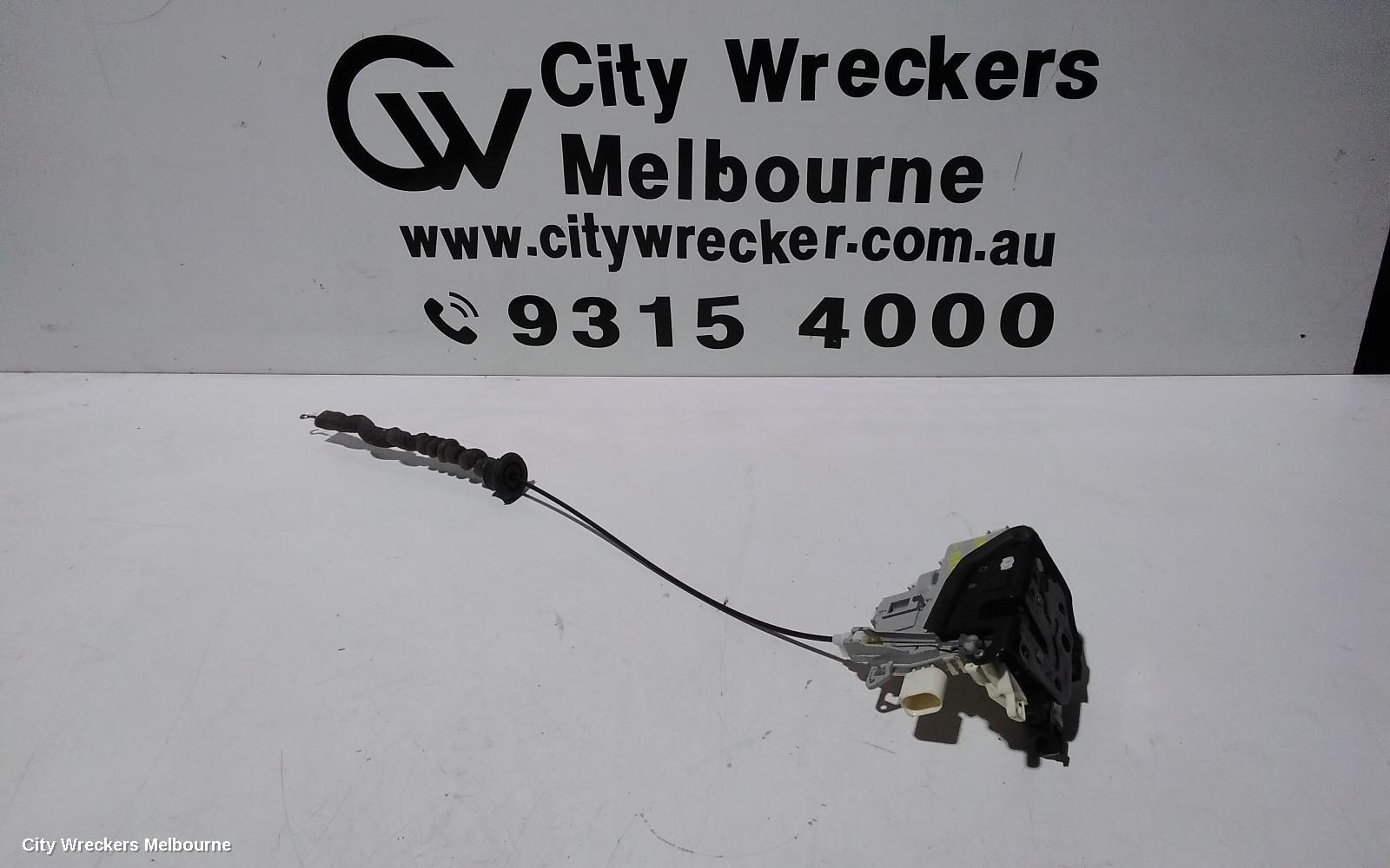 AUDI A5 DOOR/BOOT/GATE LOCK, RIGHT FRONT DOOR LOCK, 8T, DUAL ROW (7 PIN), P/N 8J2837016C, 11/2009 - 11/2016 - Image 1