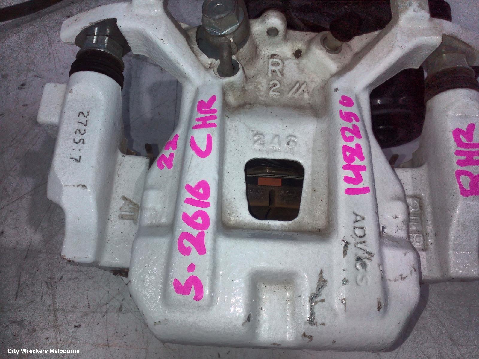 TOYOTA C-HR CALIPER, RH REAR, SPORT TYPE, GEN 1, 08/2020 ONWARDS - Image 3