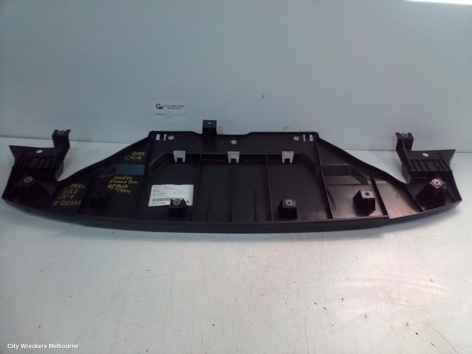 MAZDA CX9, TC, 07/2016 - 12/2024, UNDER BAR SPLASH TRAY: 116263 - Image 1