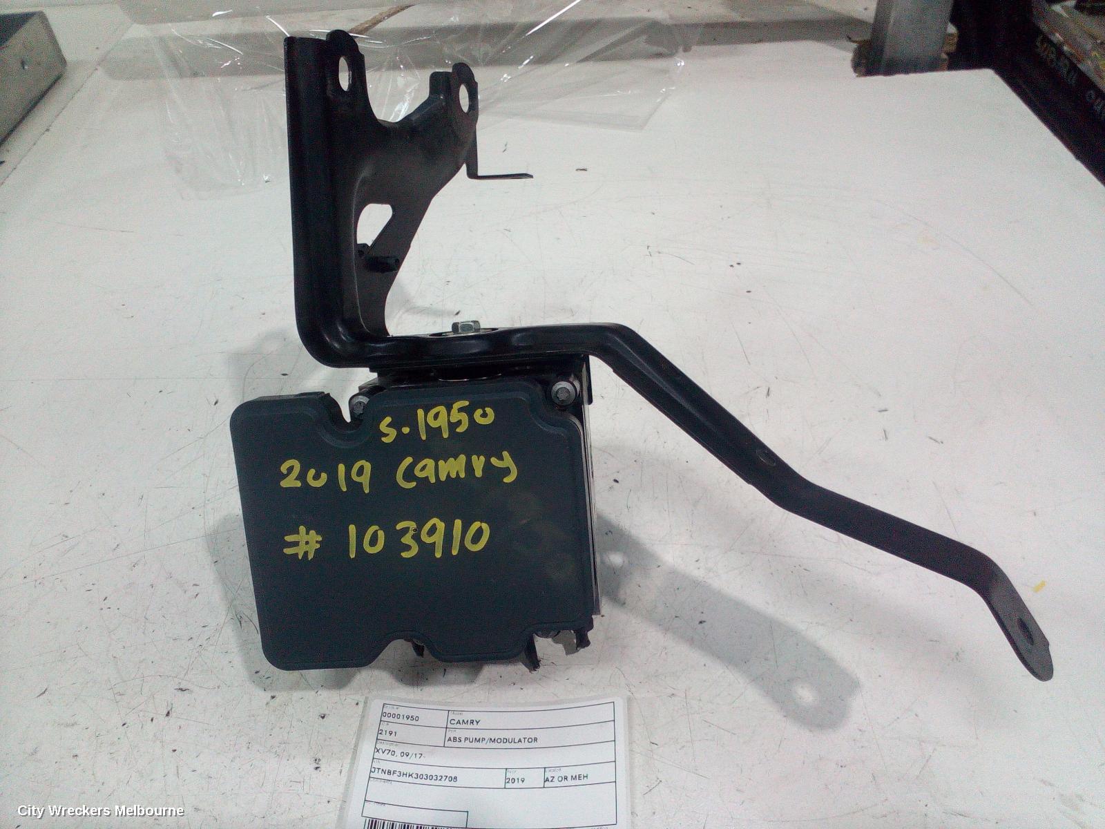 TOYOTA CAMRY ABS PUMP/MODULATOR, P/N 4405033490, XV70, 09/2017 ONWARDS - Image 1