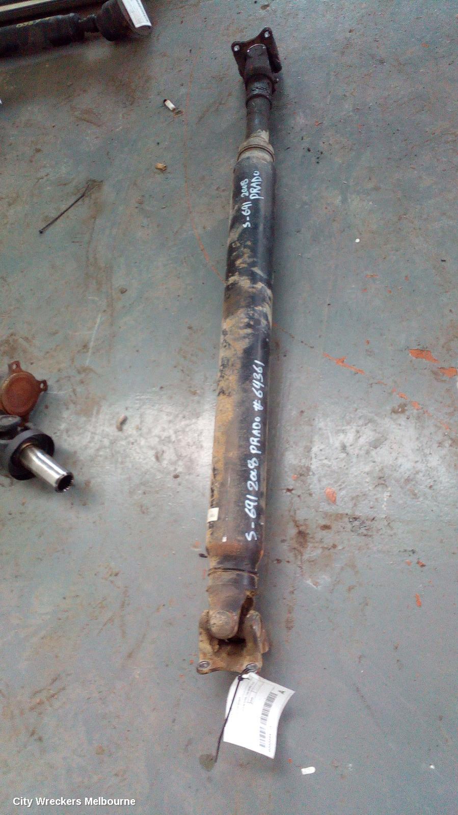 TOYOTA PRADO REAR DRIVE SHAFT, PETROL, 4.0, 1GR-FE, AUTO T/M TYPE, 120 SERIES, 02/2003 - 10/2009 - Image 2