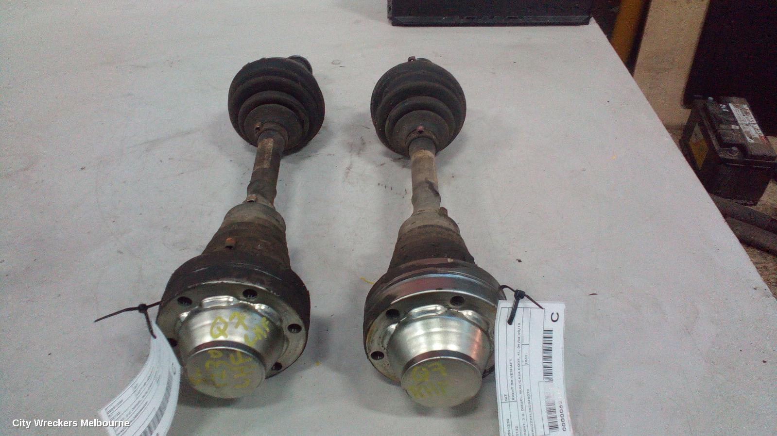 AUDI Q7 LEFT DRIVESHAFT, FRONT, 3.0, DIESEL, BUG/CASA CODE, 4L, 09/2006 - 09/2010 - Image 2