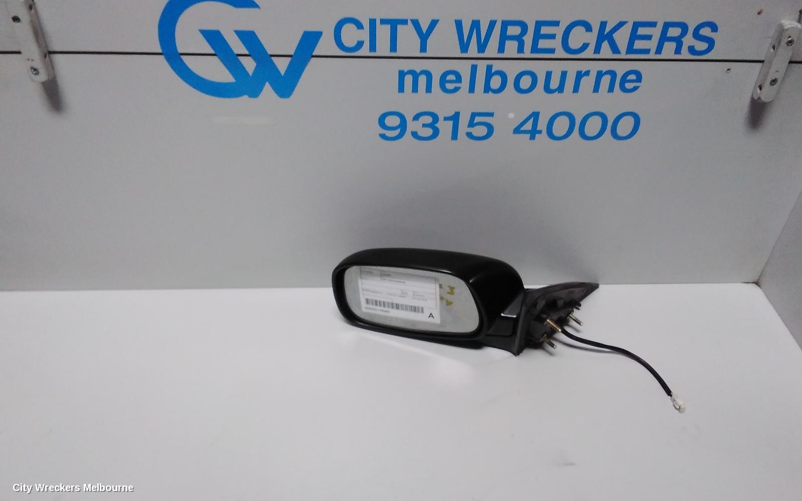 TOYOTA CAMRY LEFT DOOR MIRROR, SK36, BLACK, 08/2002 - 05/2006 - Image 1