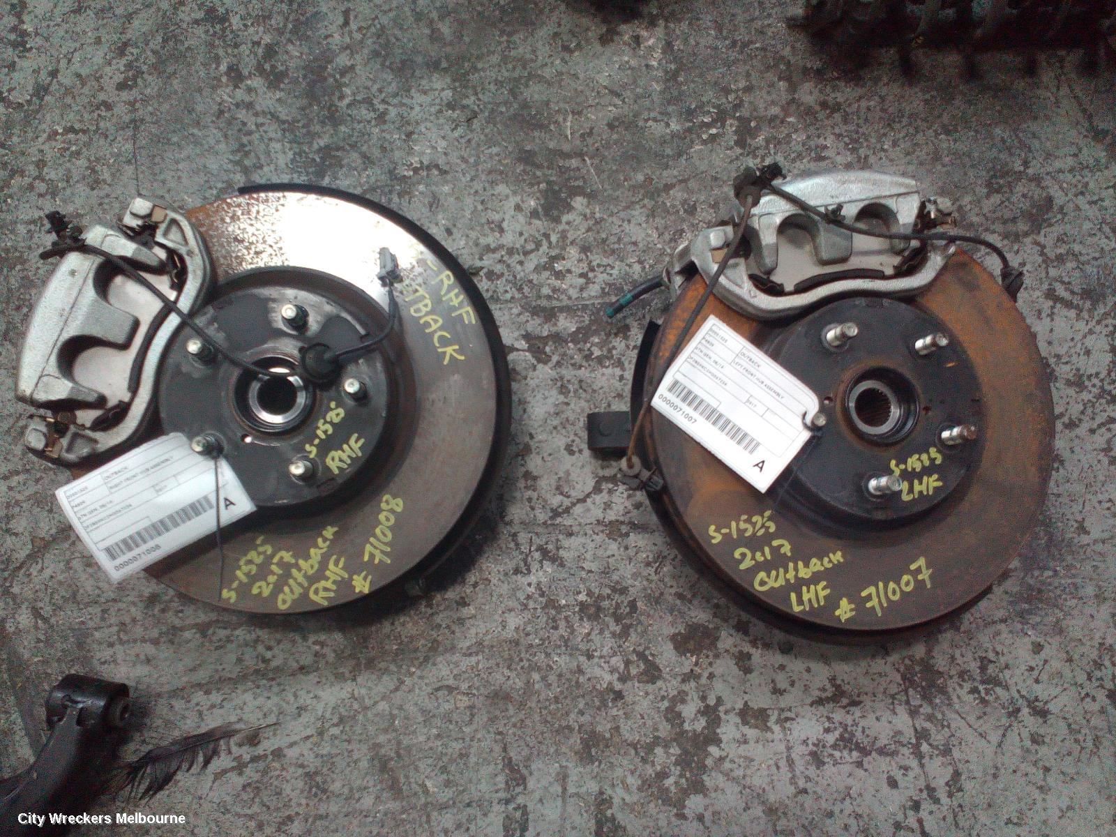 SUBARU OUTBACK RIGHT FRONT HUB ASSEMBLY, 6TH GEN, 08/2014 - 12/2020 - Image 2