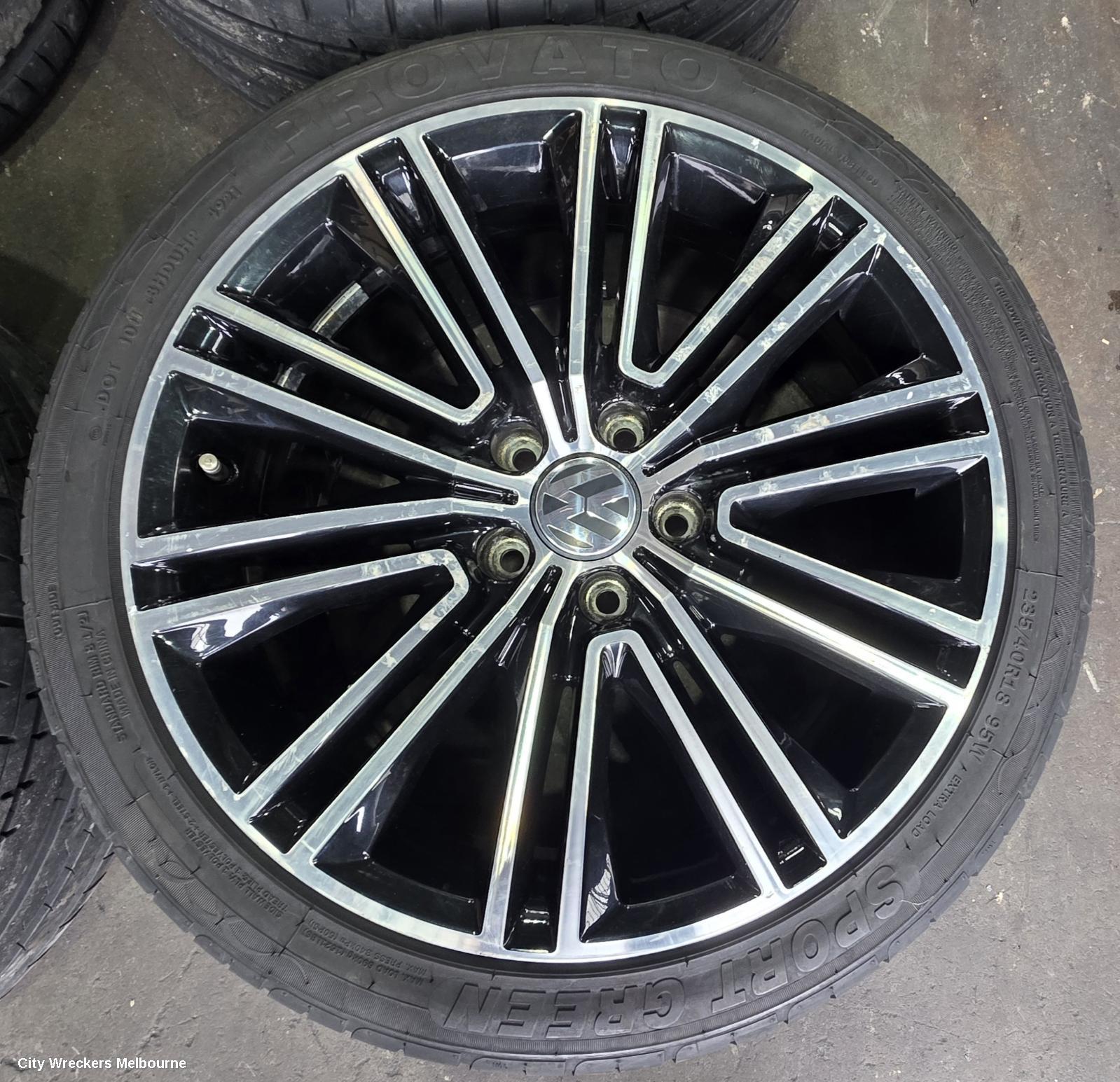 VOLKSWAGEN PASSAT WHEEL MAG, FACTORY, 18X8IN, VICENZA, 3C/MK6 B7, 09/2010 - 05/2015 - Image 3