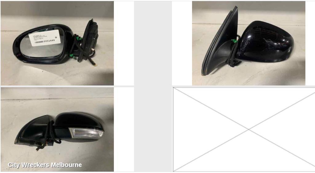 VOLKSWAGEN JETTA LEFT DOOR MIRROR, 1KM, HEATED, NON MEMORY TYPE, 6 WIRES, 02/2006 - 07/2011 - Image 1