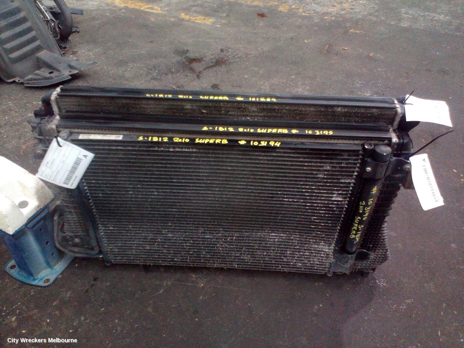 SKODA SUPERB A/C CONDENSER, 3T, 03/2009 - 12/2015 - Image 1