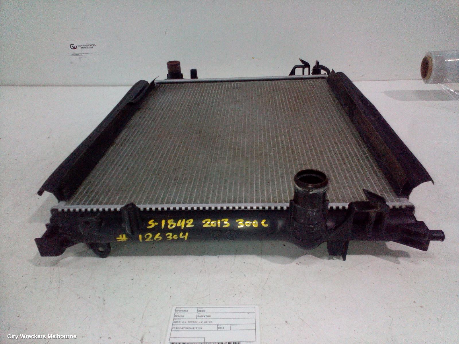 CHRYSLER 300C RADIATOR, AUTO, 3.6, PETROL, LX, 07/2012 ONWARDS - Image 2