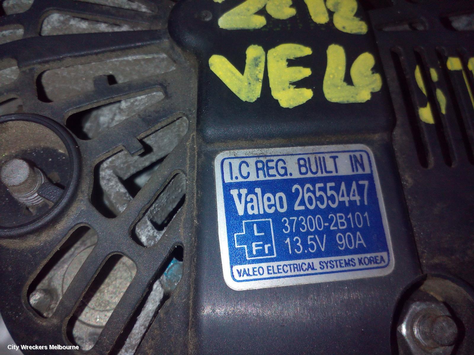 HYUNDAI VELOSTER ALTERNATOR, 1.6, G4FD, FS, 12/2011 - 02/2018 - Image 3